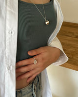 Sheer ring (silver) *1PCS