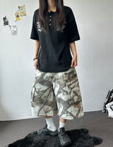 Woodland Cargo Balloon Bermuda Shorts 2color