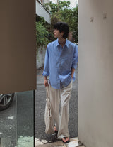 Etri Two-Tuck Banding Slacks