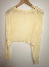 RIBBON POINT MESH CARDIGAN🤍🩷🩵💛🖤 - 5 COLORS