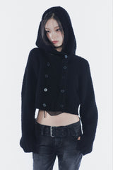 アンフーディーカーディガン black