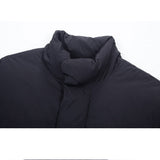 Short Minimal Duck-Down Padding Black