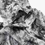 tiedye capri cargo shorts_white