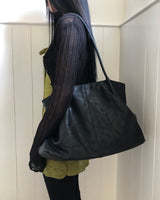 ピーカンレザーシャーリングショルダーバッグ