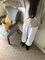 ディアスバンディングワイドスウェットパンツ(3c)