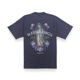 "BLESSED VIRGIN" プリント半袖Tシャツ