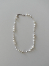 HEART WITH PEARL NECKLACE SET