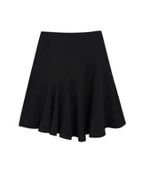 WAVY CHECK MIDI SK BLACK