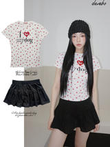 マイラブパピーラブリーショートスリーブTシャツ