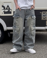 Tech Double Cargo Wide Pants