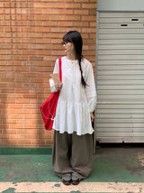 Dera Wide Cotton Pants