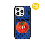 【MADE】トマト コンプレックス ブルー アイフォン ケース [Glossy Glass/Magsafe]