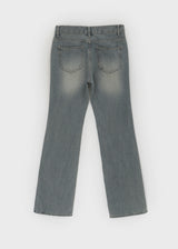 [MADE] Miel Low Slim Bootcut Denim Pants