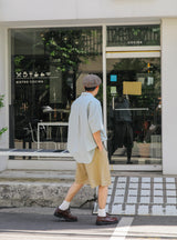 WIT LOOSE HALF SHIRT