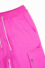 Cargo Jersey Pants - Black