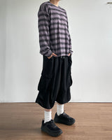 Drain Stripe Knit