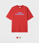 Look Lloyd Lawn Lettering Oversized Short Sleeve T-shirt