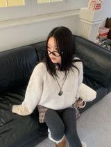 Lorne Soft Airy Raglan Long Sleeve Knit