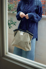 Shopper bag Wool Olive