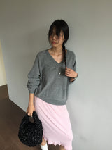 スモーキッドシャーリングショルダーバッグ (3color)