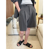 [S/S]ルーズフィットハーフセットアップパンツ(2color)
