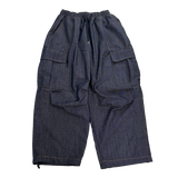 linen balloon cargo pants