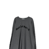 waffle lettering long sleeve