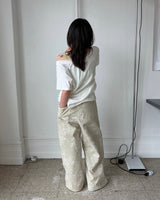 Shell Button Openneck Tee (3colors)