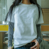 authentic love T-shirt blue