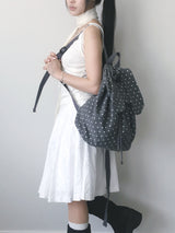 Pudgy bunny backpack _ Dark grey
