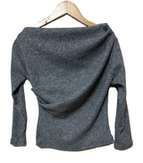 (LOWEST PRICE!/6 COLORS♥/END-OF-YEAR LOOK♥) シアーフリースソフトロングスリーブオフショルダーニット 6 COLORS♥