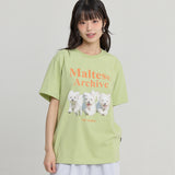 マルチーズアーカイブ半袖Tシャツ