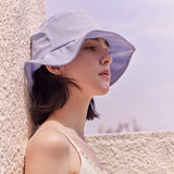 VA Stud Frill Bucket Hat / Sky