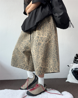 レオパードウォッシングベルトバミューダ 🐯🖤💛3COLOR