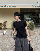 リックスショルダーカットマッスルフィットショートスリーブ