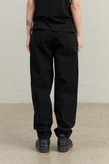 Cotton High Pants (Black)