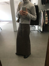 Royvi Stripe Long Skirt (2 Colors)