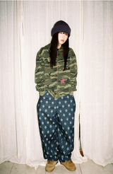 Twister Star Pocket Hoodie Zip-up - Camo    