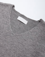 Washable Basic V-neck Knit