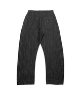  KNEE CUT CURVE PANTS