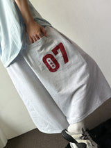 Bumby Printed Embroidered Wide Bermuda Shorts 3color