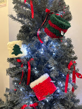 ファジーポット_ブーツ (クリスマス)
