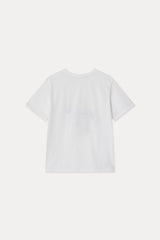 ギャラクシーVネックTシャツ_ホワイト