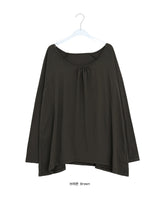 26FW★ [BAONHAUS] レニル シャーリング レイヤード ロングスリーブ Tシャツ