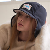 Sprinkle Teddy Reversible Trooper Hat (Navy)