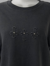[unisex] ピグメントクロスオーバーフィット半袖Tシャツ (2color)