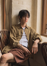 フレッシュリネン長袖シャツ