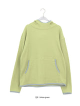 [unisex] Sherne Over Fit Waffle Zipper Hoodie