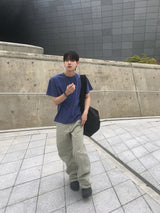 カリゴ ピグメント カットアウト ショートスリーブ Tシャツ 4C