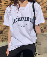 サクラメント半袖Tシャツ - t